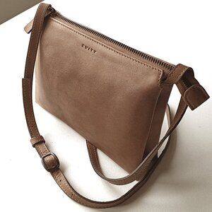 Natural Leather Crossbody Bag